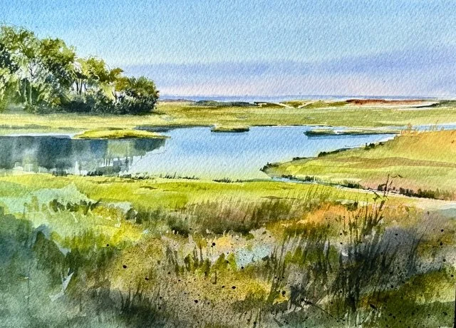 Moving Along with Watercolor: The Landscape - Workshop with Marian Colman