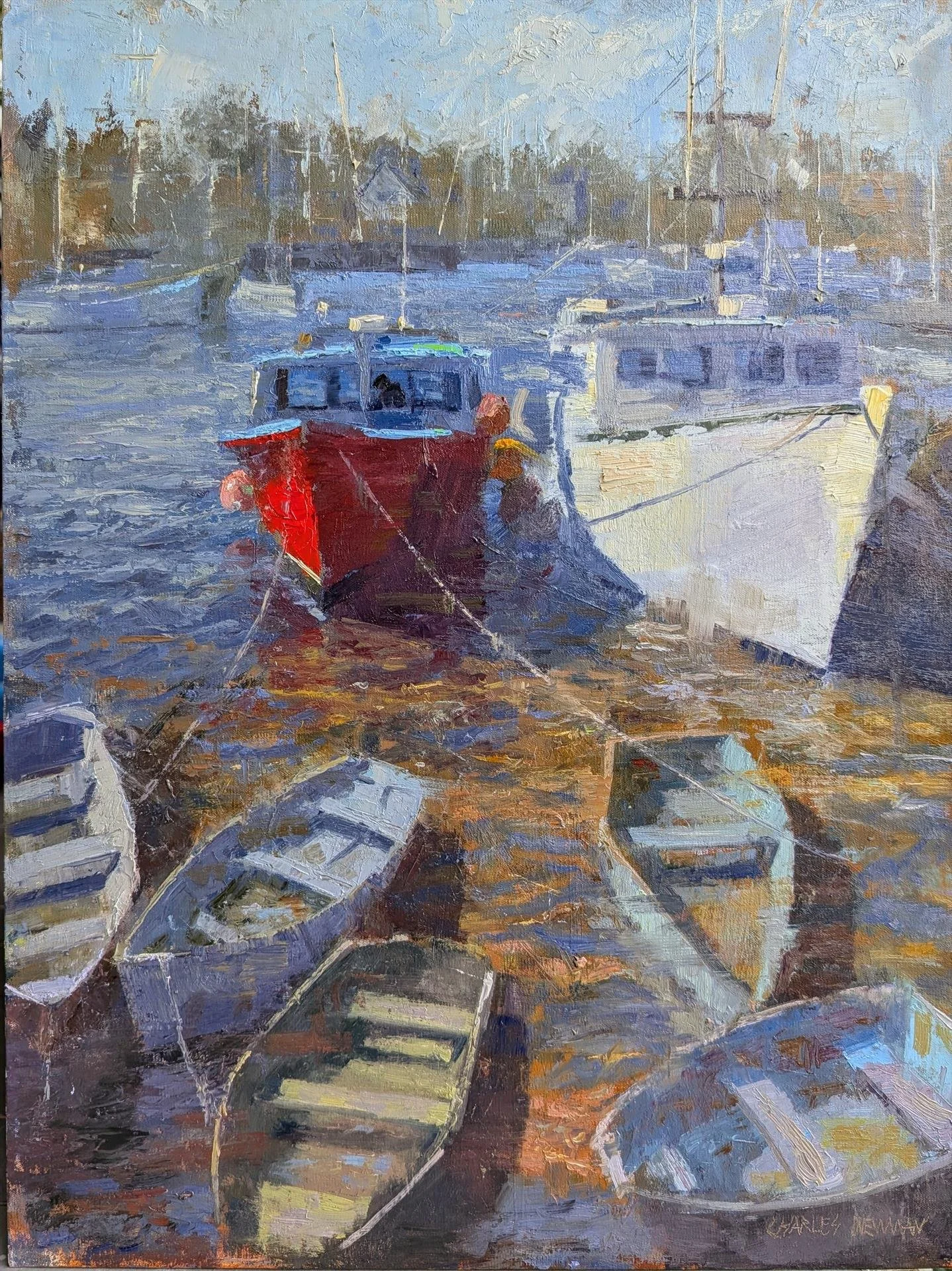 Charles Newman, Red and White