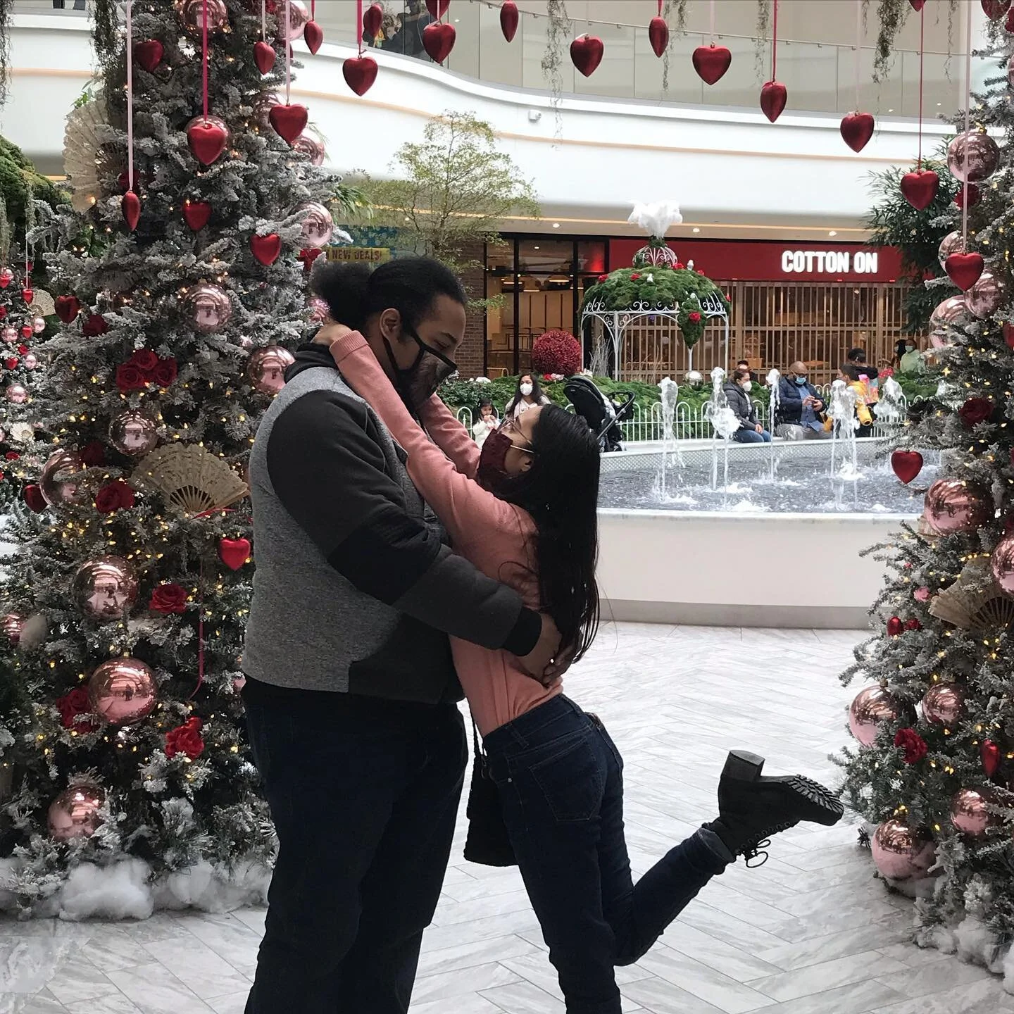 Every day with Valentine&rsquo;s Day when you are with a Valent&iacute;n 🤣💛
-
-
Super cheesy jokes aside, I&rsquo;m so blessed to have @lobovalentin as my Valentine today and my Valent&iacute;n for life. He&rsquo;s stuck with me during the good, th
