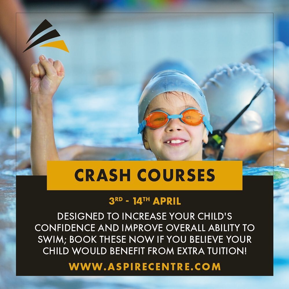 This Easter half term, we&rsquo;re running crash courses which are designed to increase your child's confidence and improve overall ability to swim; book these now if you believe your child would benefit from extra tuition!

We also run private swimm