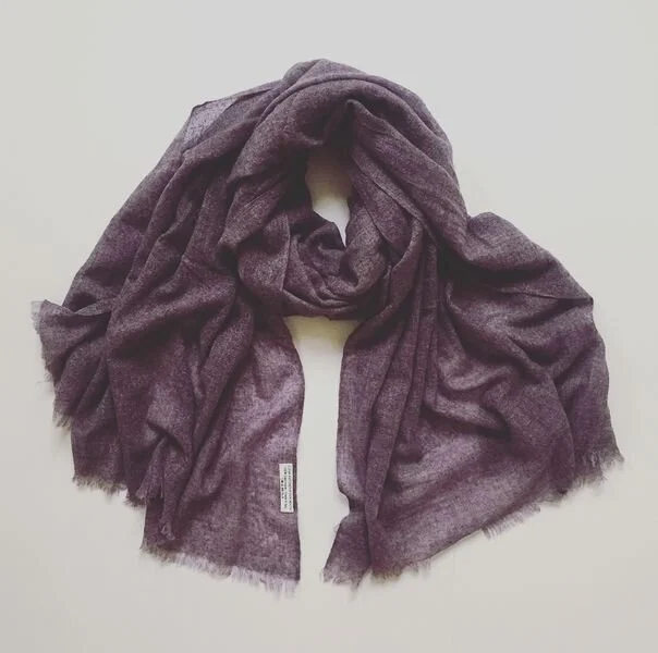 Kaschmir Schal Lila XXL  210x100cm