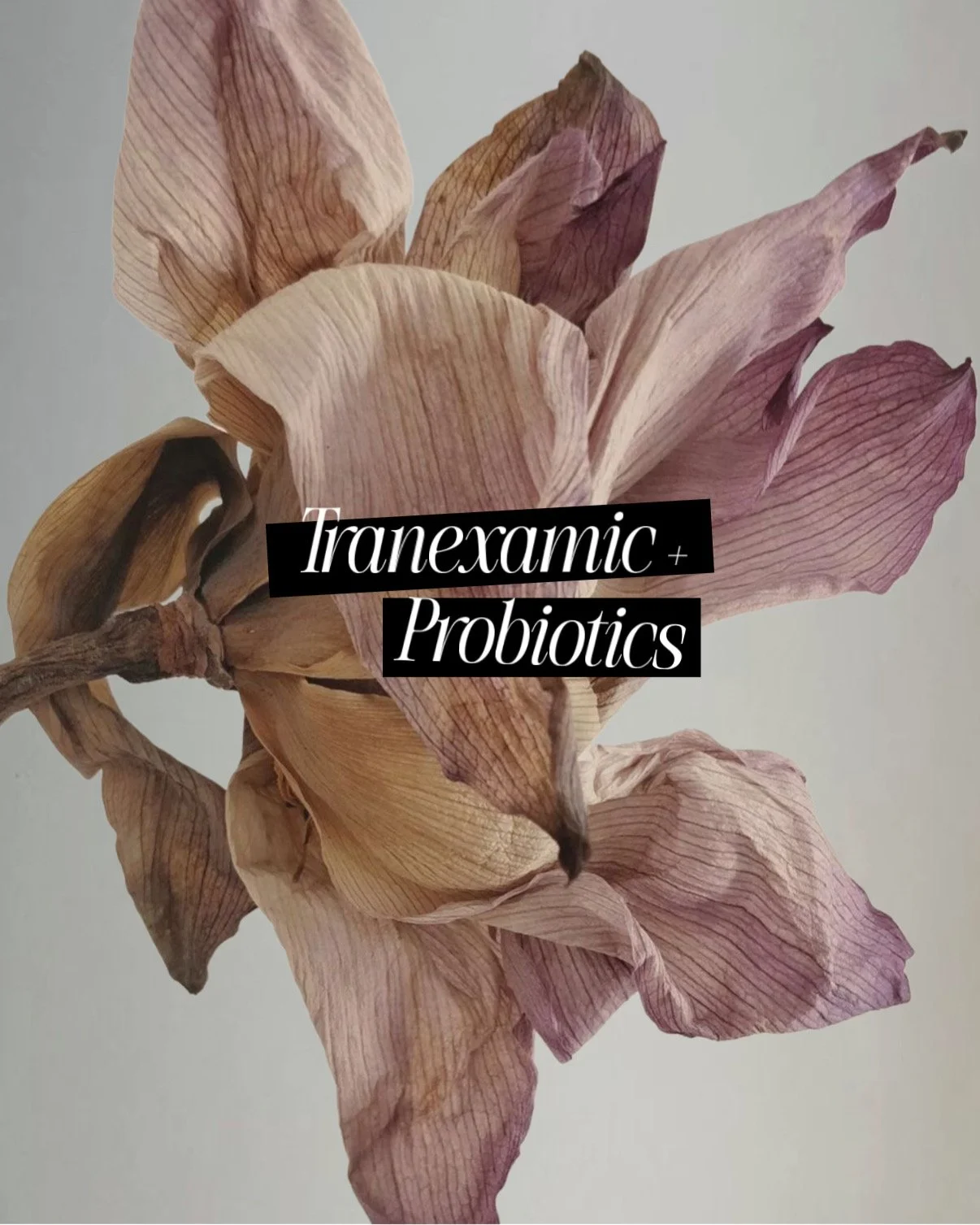 Tranexamic + Probiotic Facial