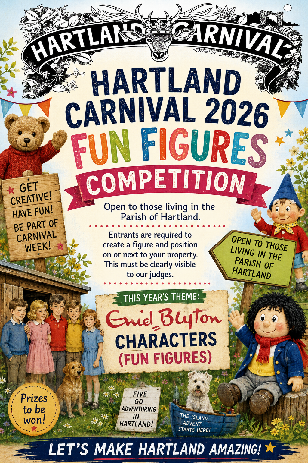 Fun Figures Return to Hartland Carnival for 2026!