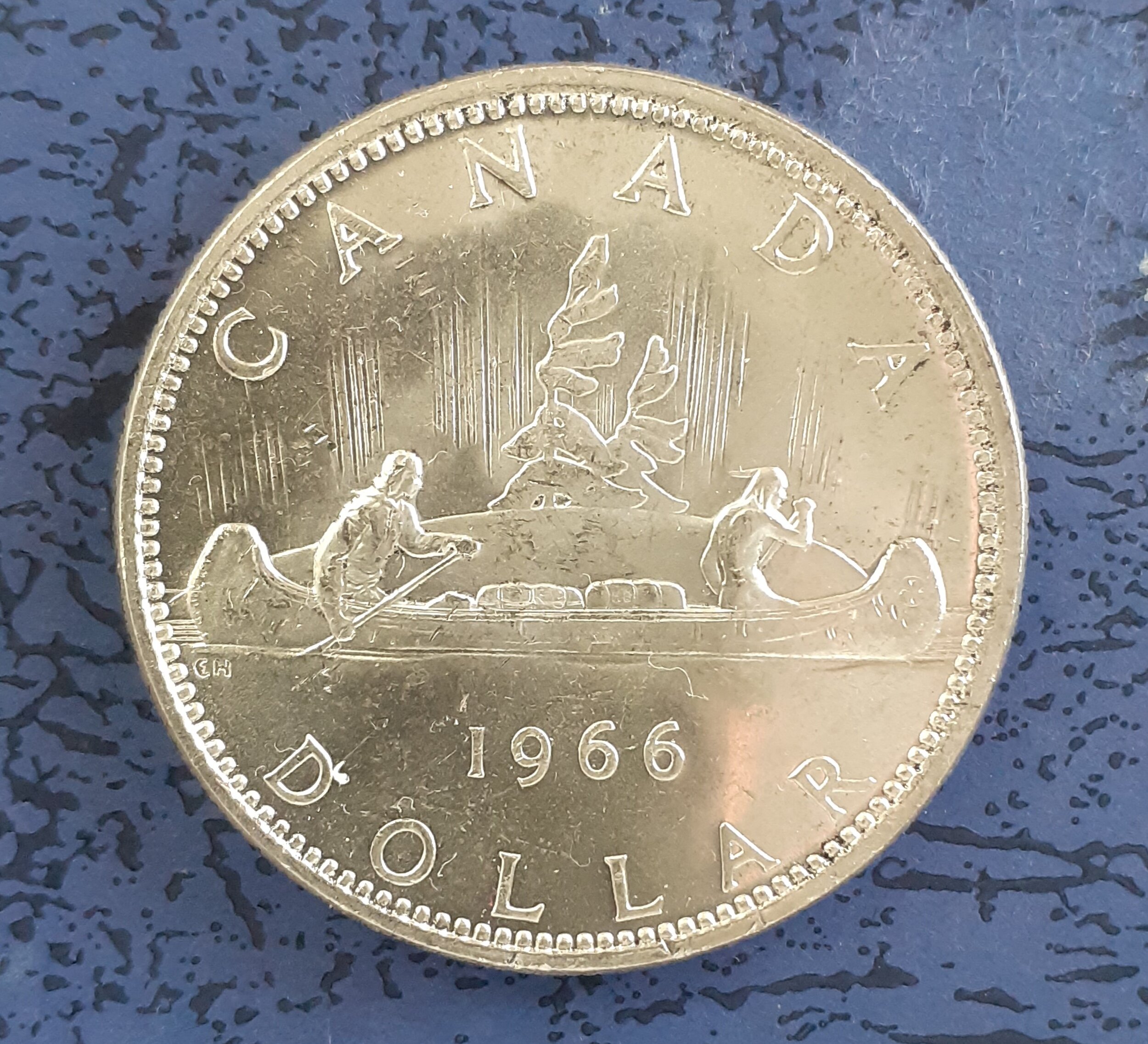 1966 Canadian Silver Dollar.