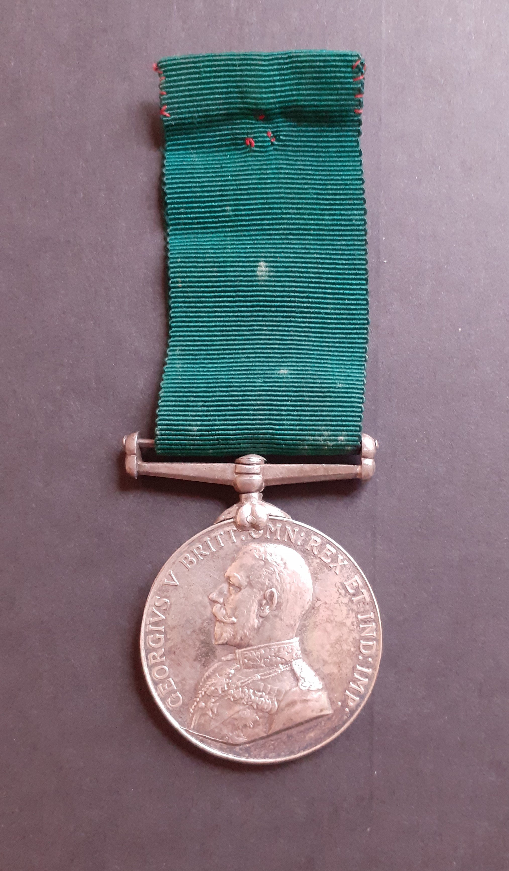 George V Long Service in The Volunteer Force Medal. 