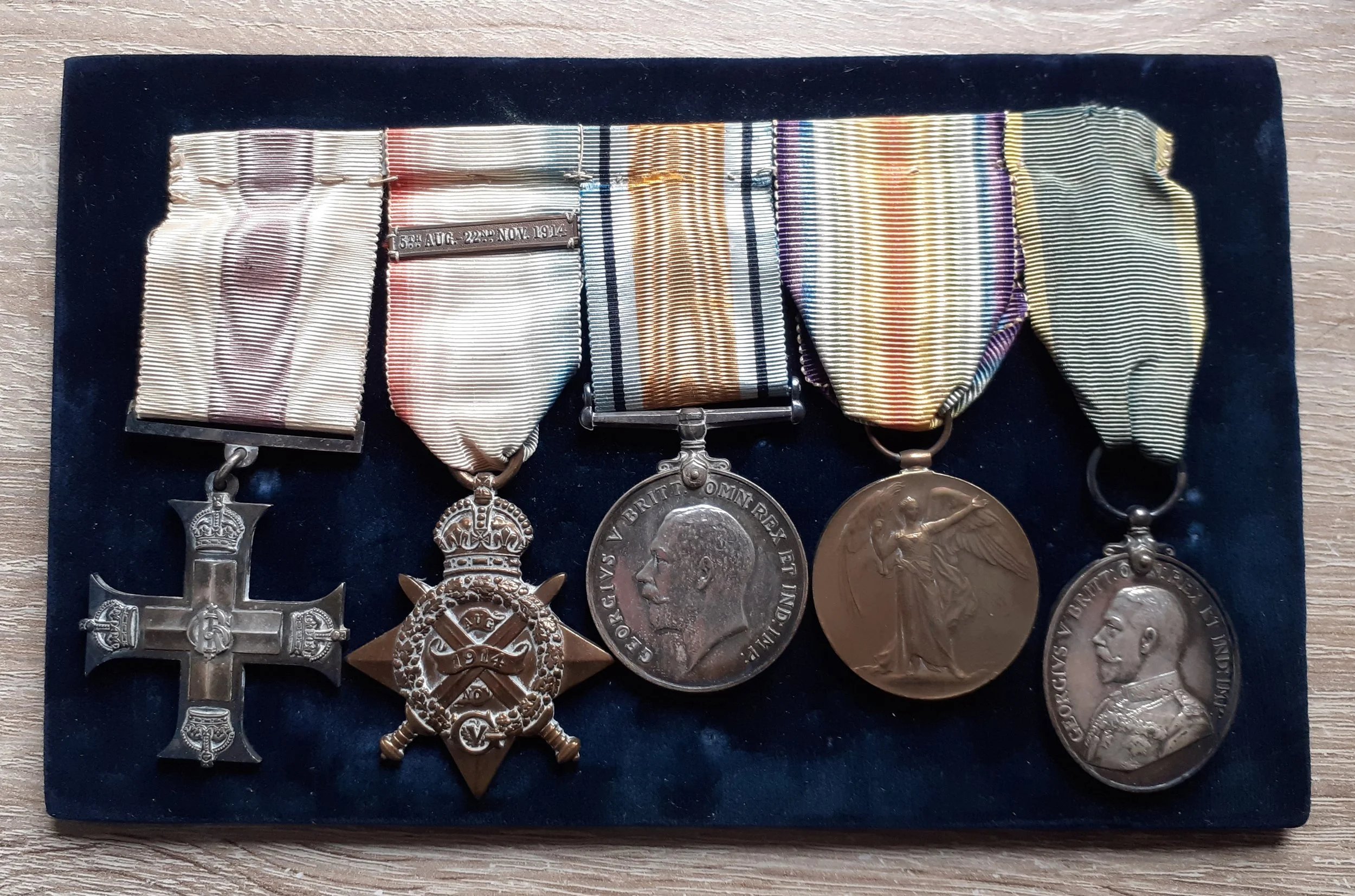 A First World War Military Cross Medal Group.
