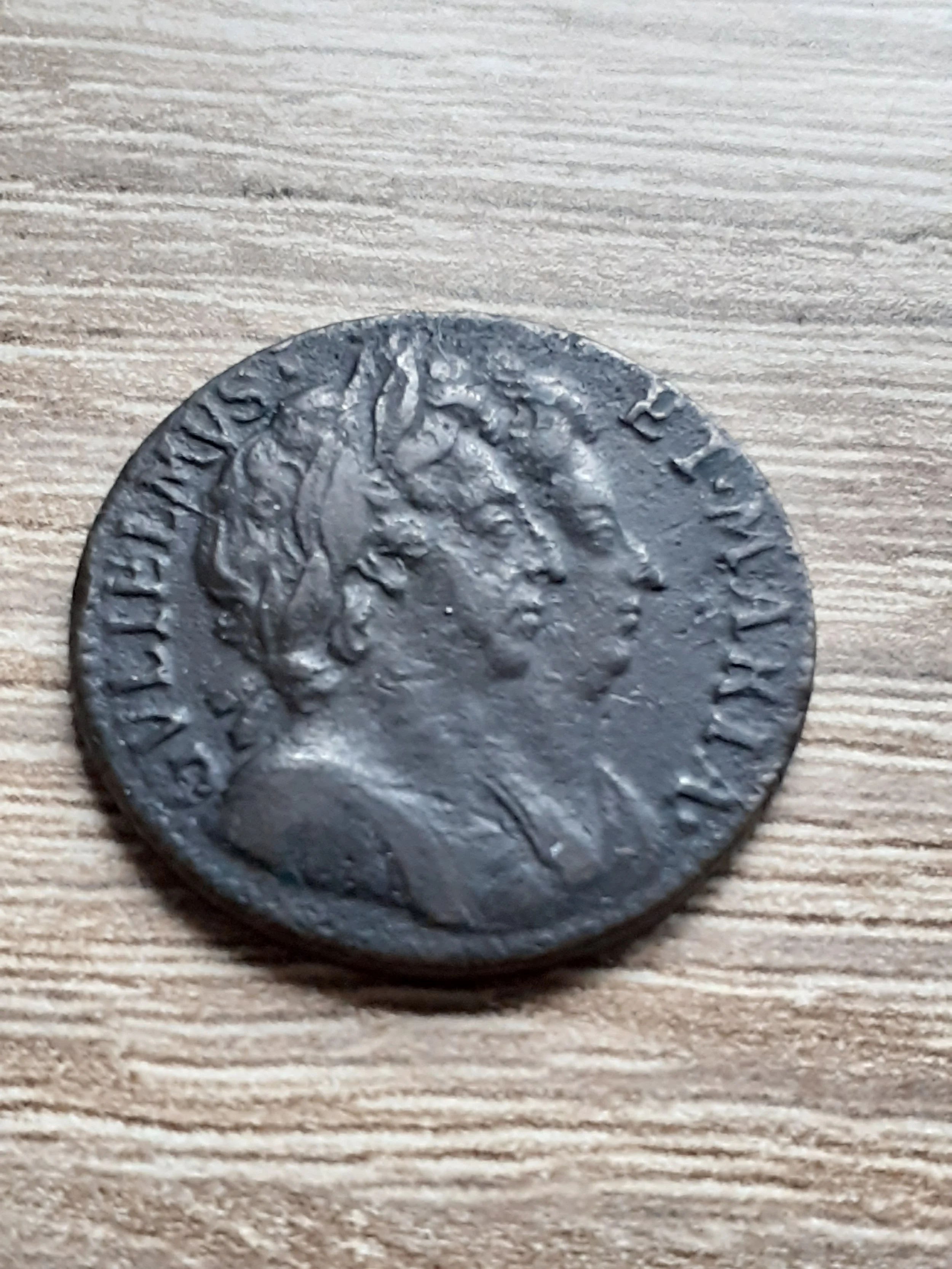 1694 William and Mary Farthing.