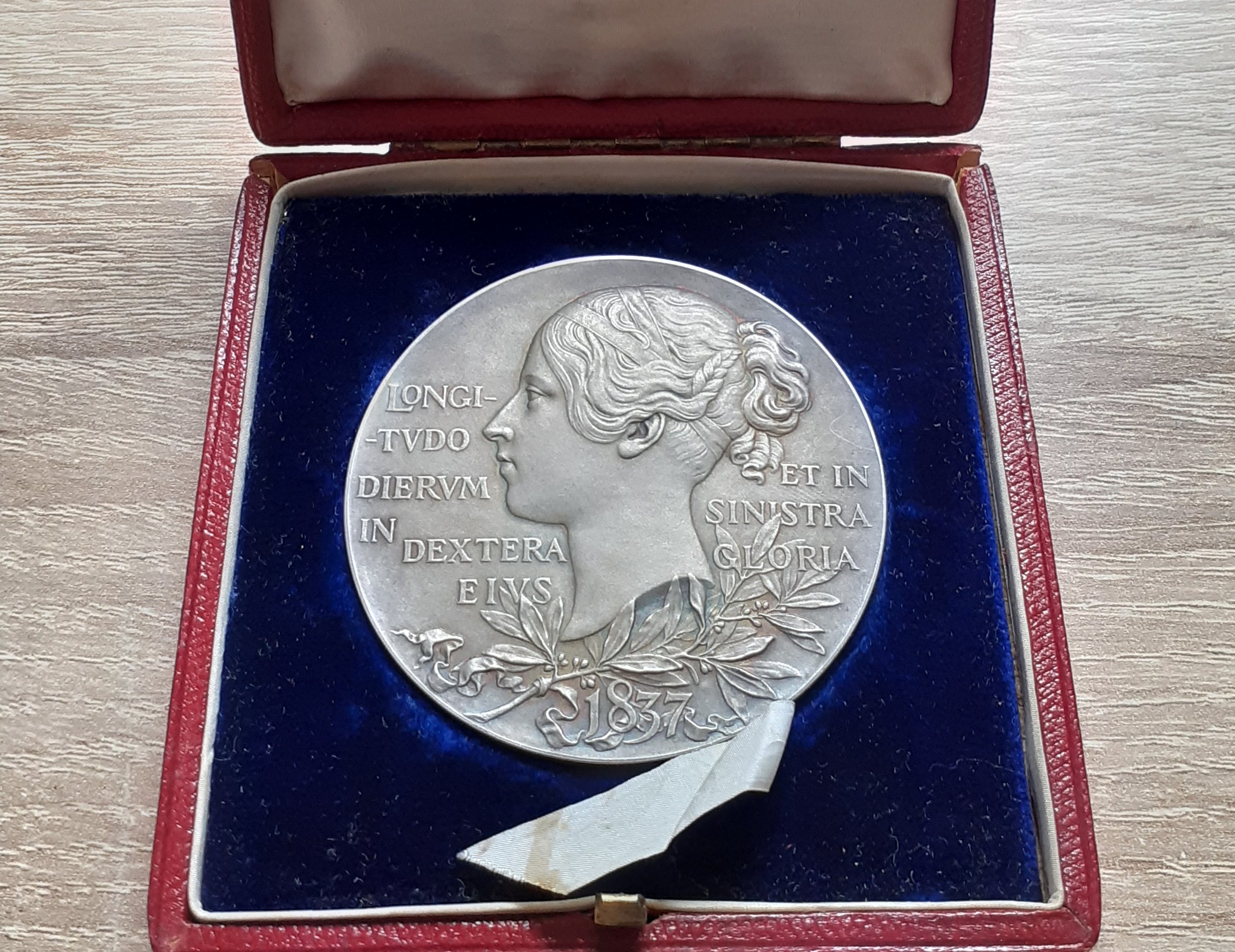 1897 Queen Victoria Diamond Jubilee Silver Medallion.