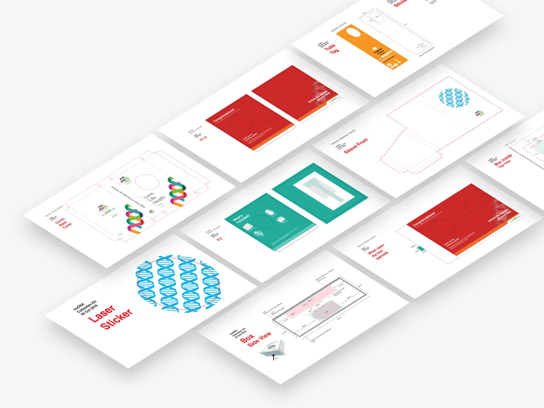  Box design blueprint 