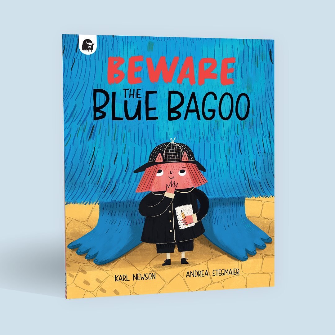 COVER REVEAL! BEWARE the Blue Bagoo! 
@karl_newson , who wrote &ldquo;If You See a Lion&rdquo; (and many other beautiful funny books), did it again and wrote a funny story which made me smile and laugh when I first read it and while I made the illust
