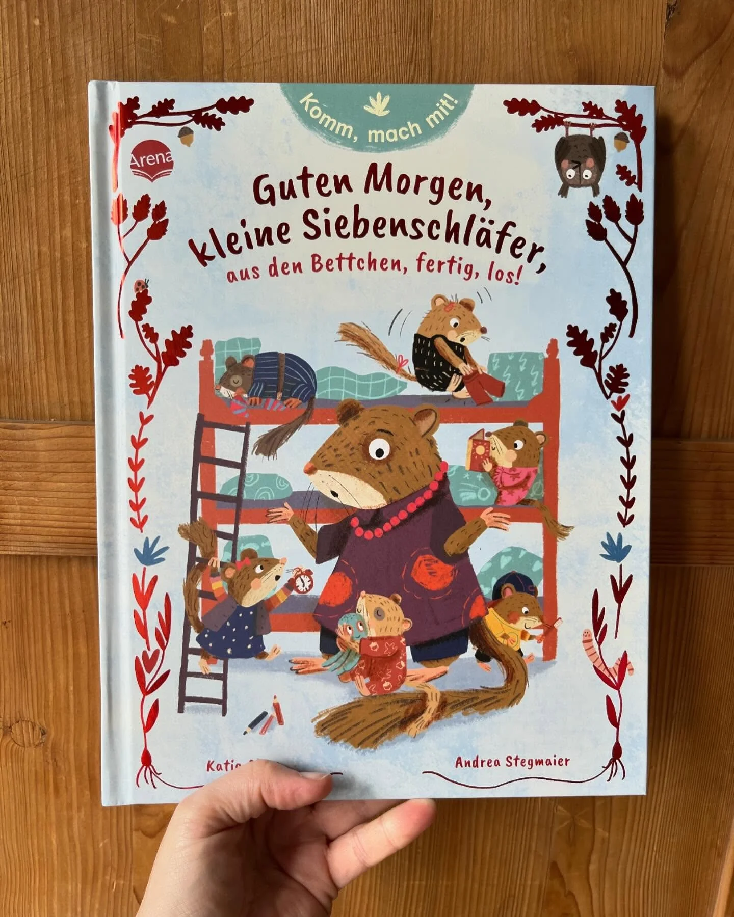 BOOKBIRTHDAY // BUCHGEBURTSTAG - Komm, mach mit! Guten Morgen, kleine Siebenschl&auml;fer, aus den Bettchen, fertig, los! / Good Morning, little dormice, out of bed, ready, go! - This book is a follow up of the book with the 10 little owls, which don