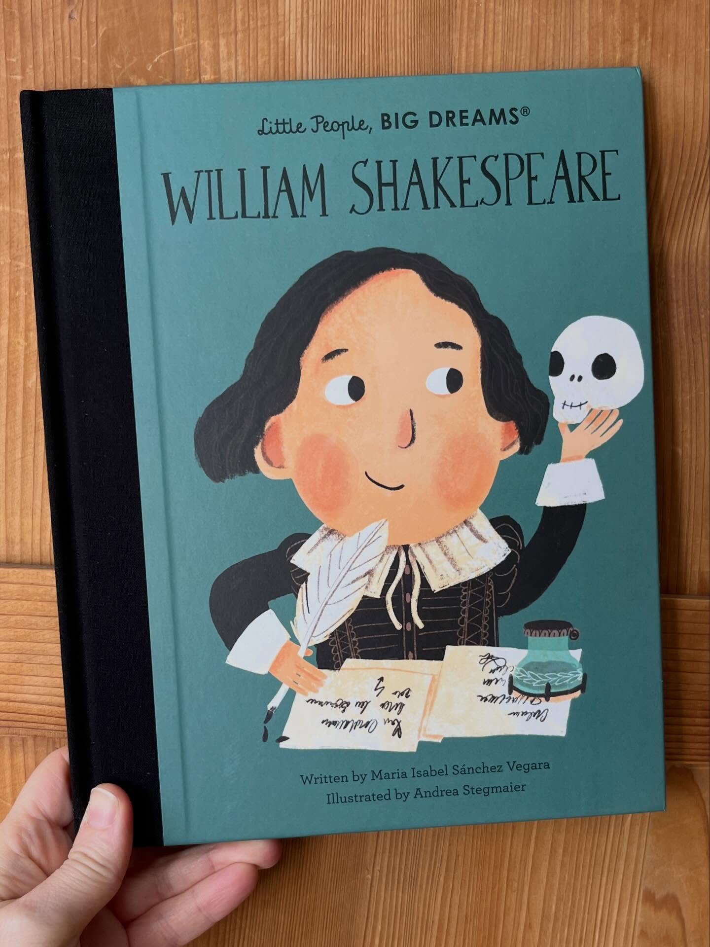OUT TODAY Little People Big Dreams &bdquo;William Shakespeare&ldquo; . My big dream was to illustrate a book in this series ❤️ - Swipe to see more &hellip; Thank you so much for all the hard work 
@mariaisabelsanchezvegara and @quartokids, @flcbooks 