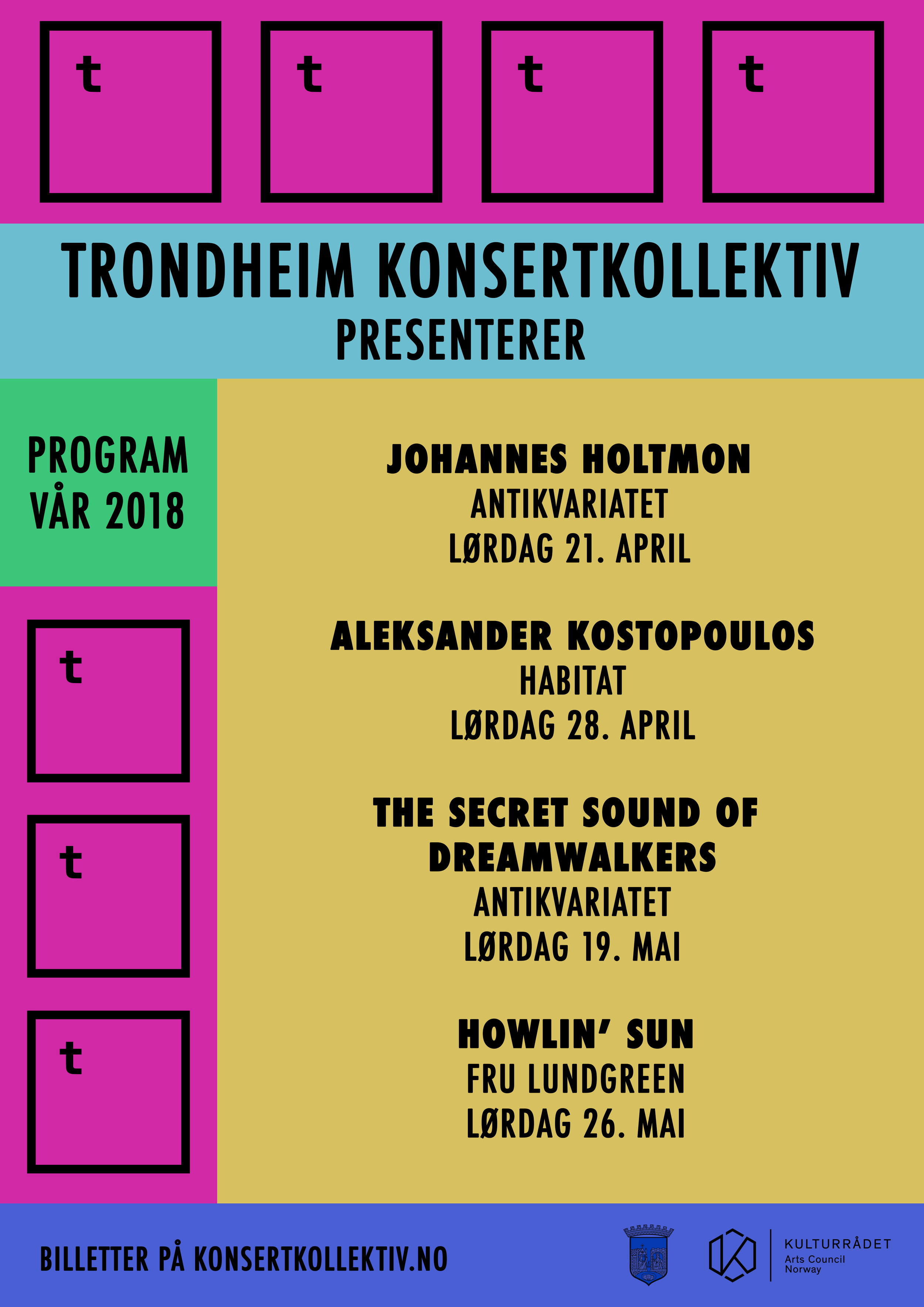 PROGRAMPLAKAT VÅR 2018