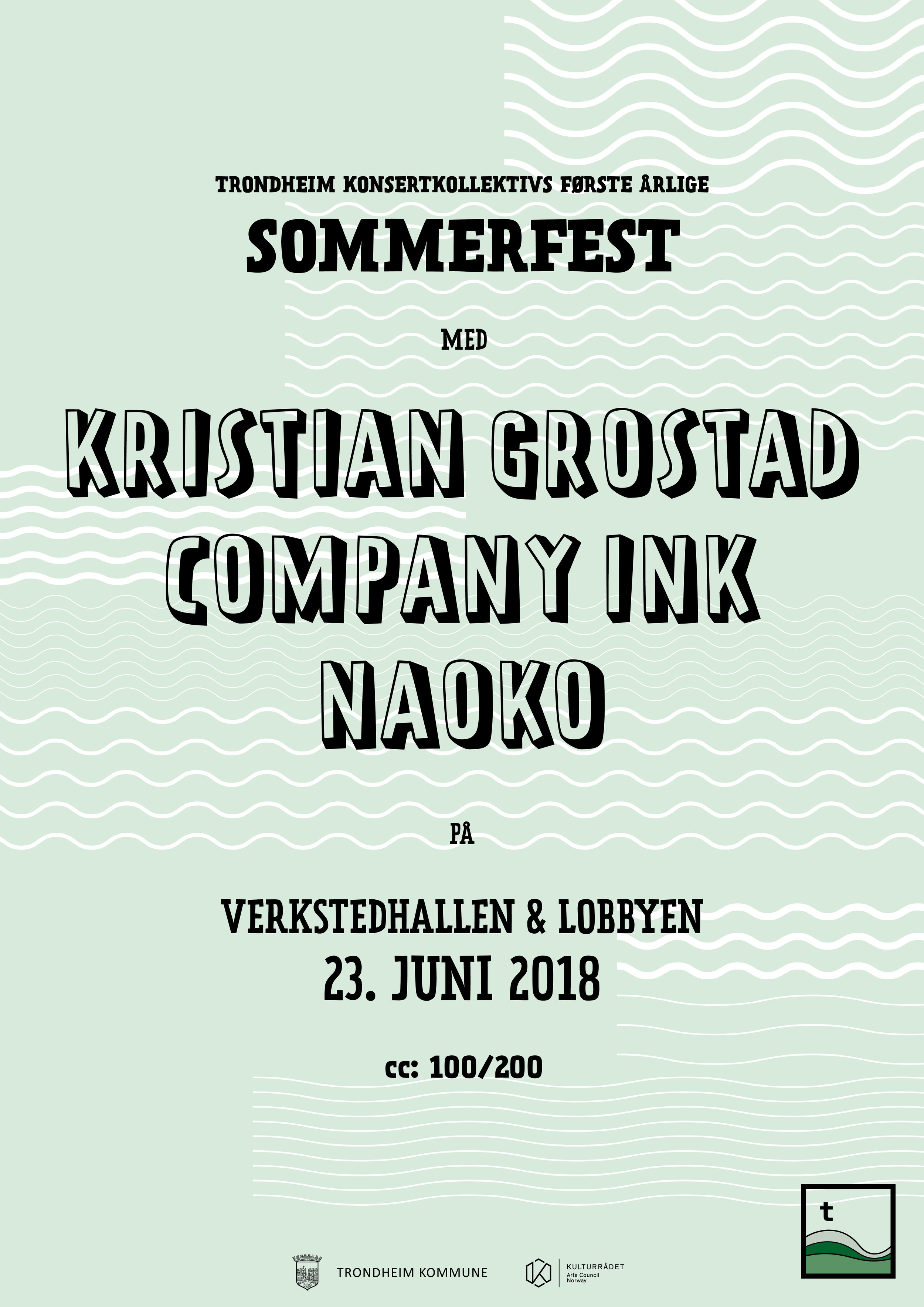 PLAKAT SOMMERFEST 2018