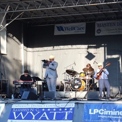 Awesome set with Jeremy Pelt at Masten Street Festival in #Buffalo #goodtimes #livemusic