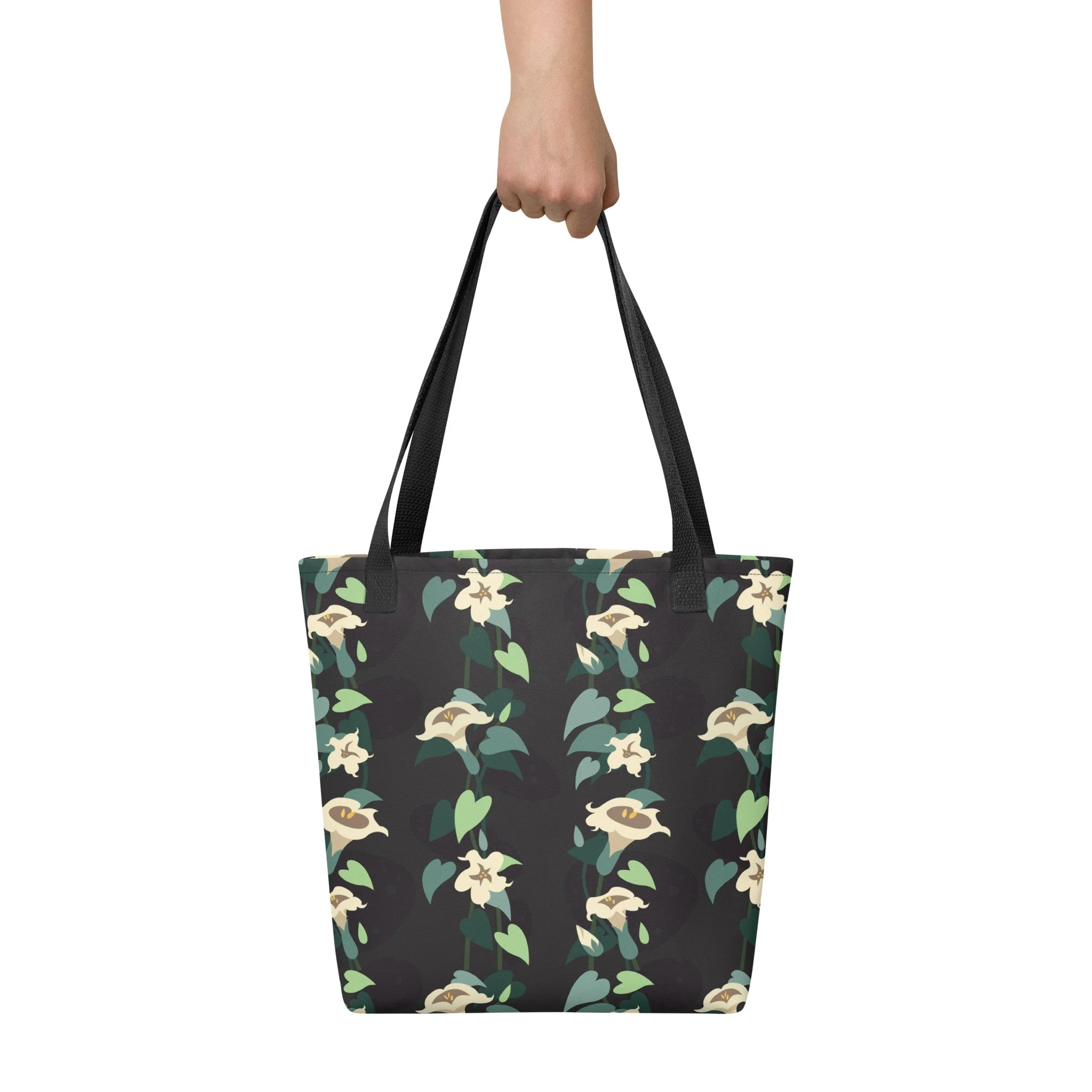Moonflower Vines Tote bag - PLENILUNE
