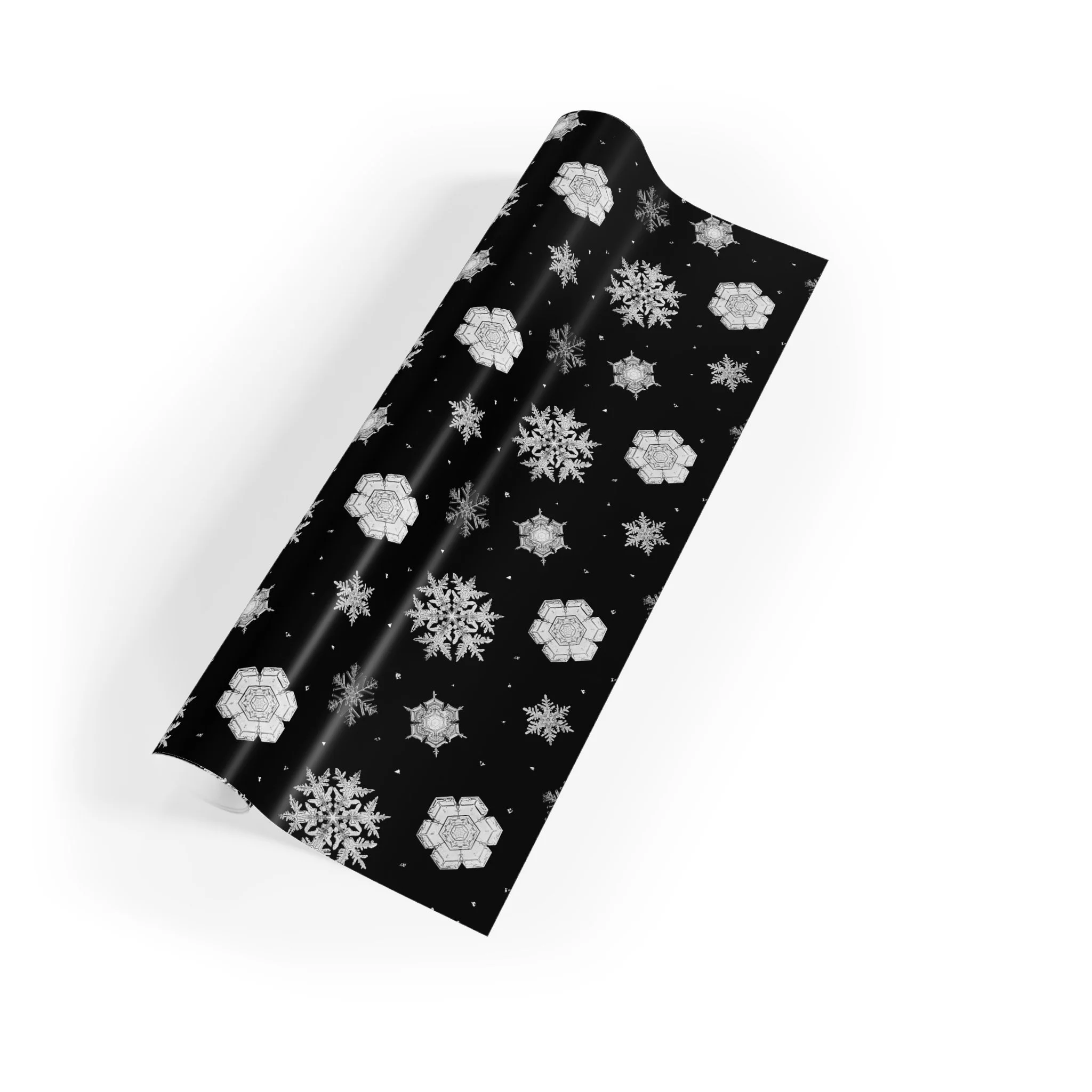 The Science of Snowflakes Gift Wrapping Papers - PLENILUNE