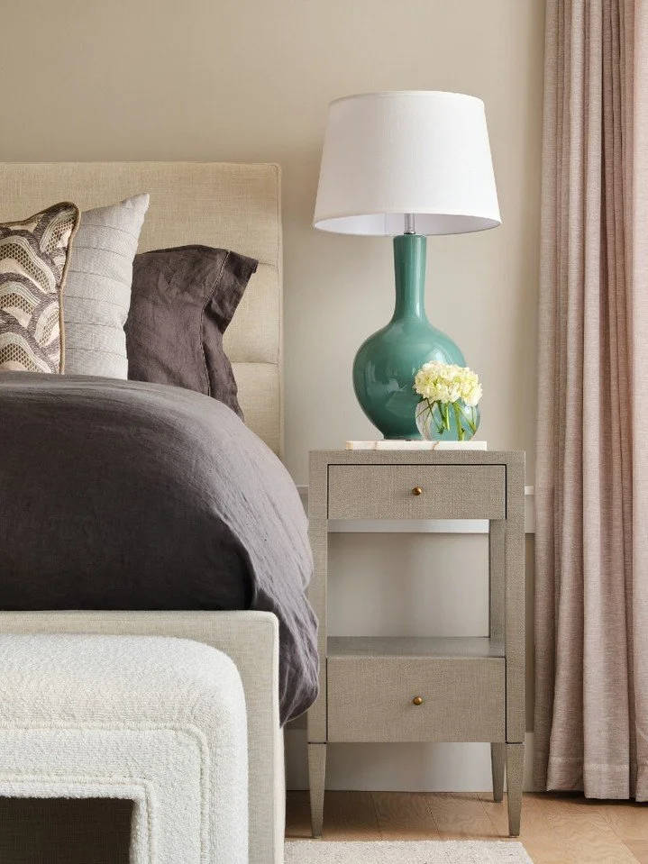 Soft light, quiet texture, and intentional detail—this bedroom proves that calm can be oh-so compelling.