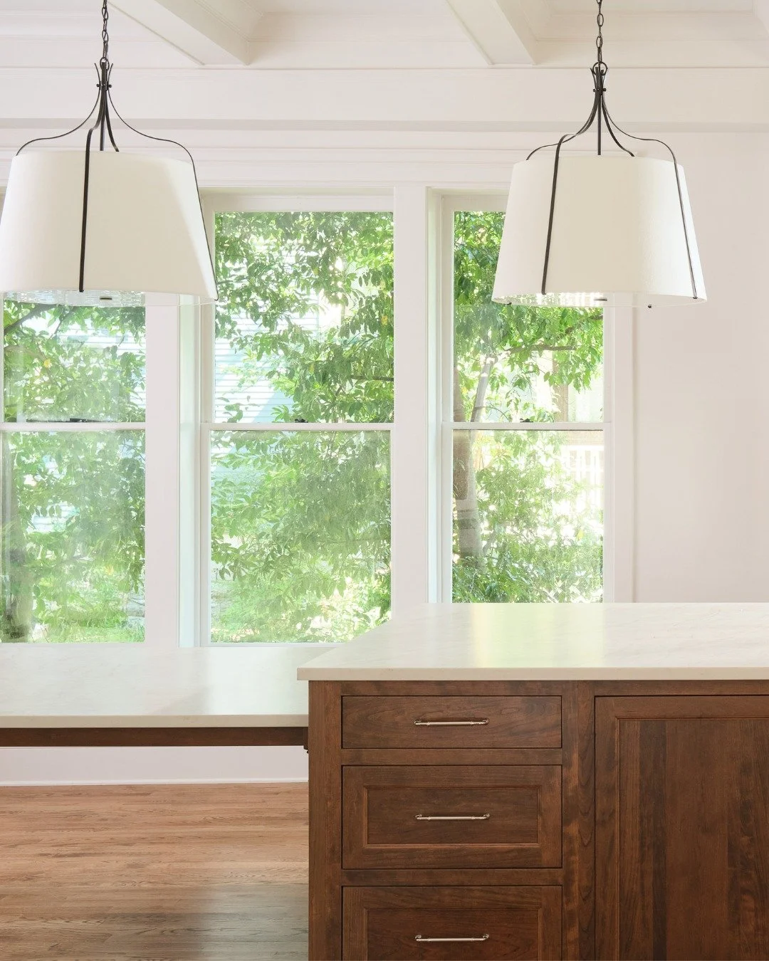 Set within a restored home in the Fort Wood Historic District, this kitchen was designed for holiday moments that bring people together.

The mix of warm wood, crisp millwork, and soft natural light creates a backdrop that holds everything from quiet