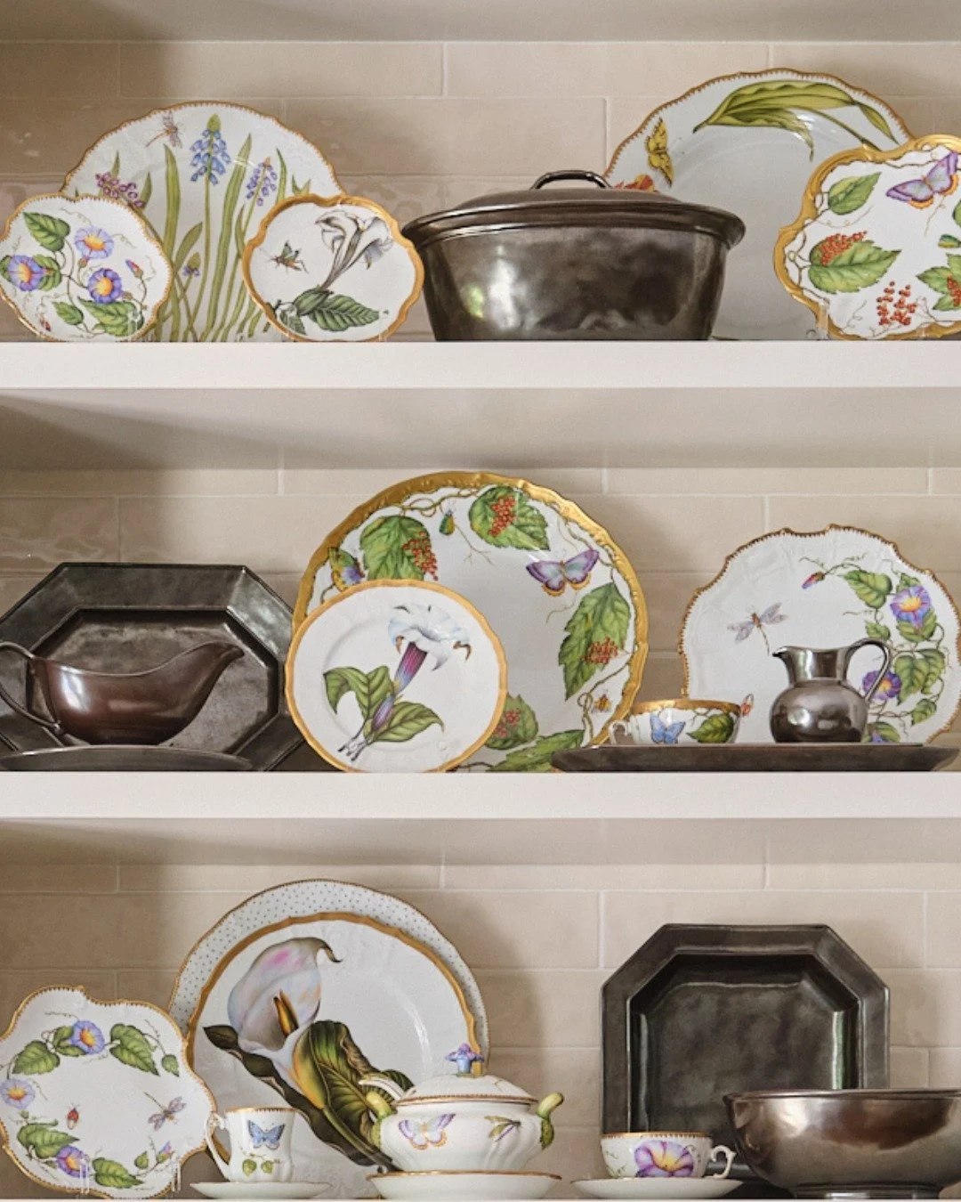 There&rsquo;s something about walking into a kitchen and seeing beautiful plates thoughtfully displayed.

It tells you this is a home shaped by intention. Not dishes tucked away for special occasions, but pieces within reach &mdash; used often, appre