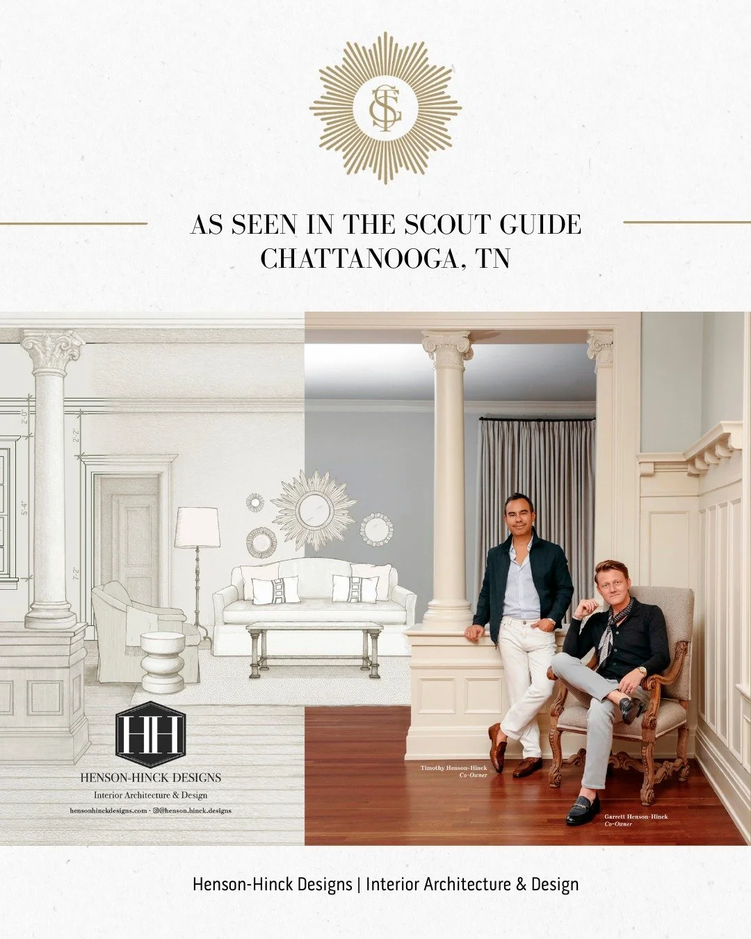 This is our first year being featured in The Scout Guide Chattanooga, Volume 13. @tsgchattanooga

What makes it even more meaningful is that so many of the businesses included are people we&rsquo;ve already been working alongside for years. It feels 