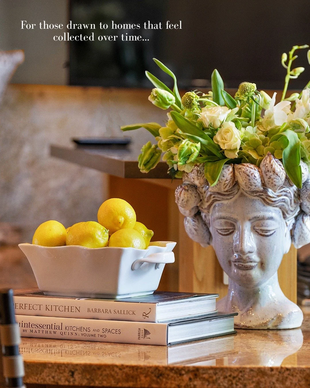 For those drawn to homes that feel collected over time &mdash; you&rsquo;re in the right place.

We believe good design is not just about how a space looks, but how it comes together. The materials, the details, the way each element is considered and