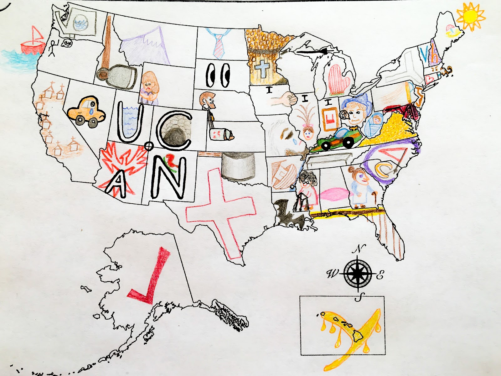 How To Memorize All 50 States Their Locations And Their Capitals
