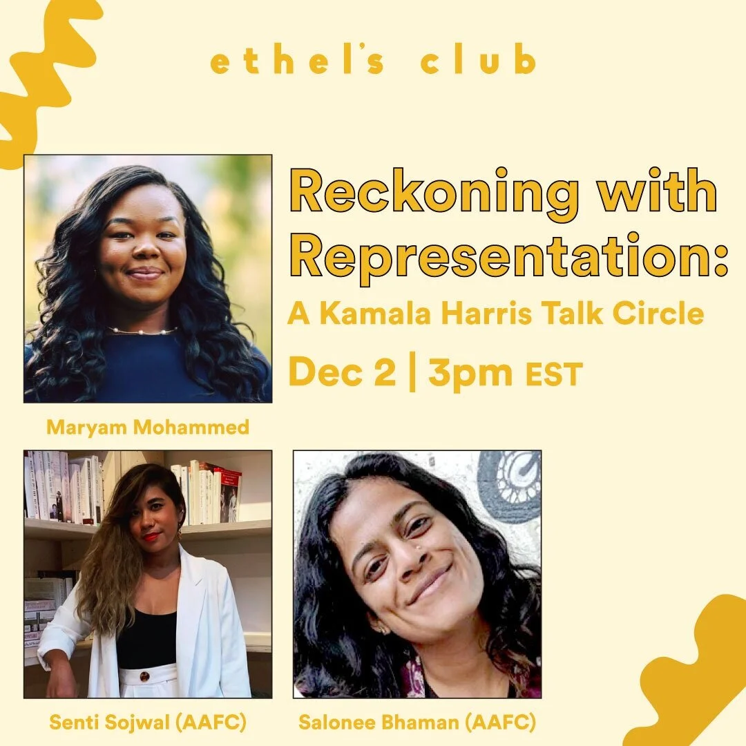 Reckoning with Representation: A Kamala Harris Talk Circle