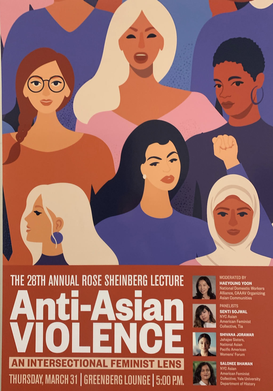 28th Annual Rose Sheinberg Lecture - Anti-Asian Violence: An Intersectional Feminist Lens