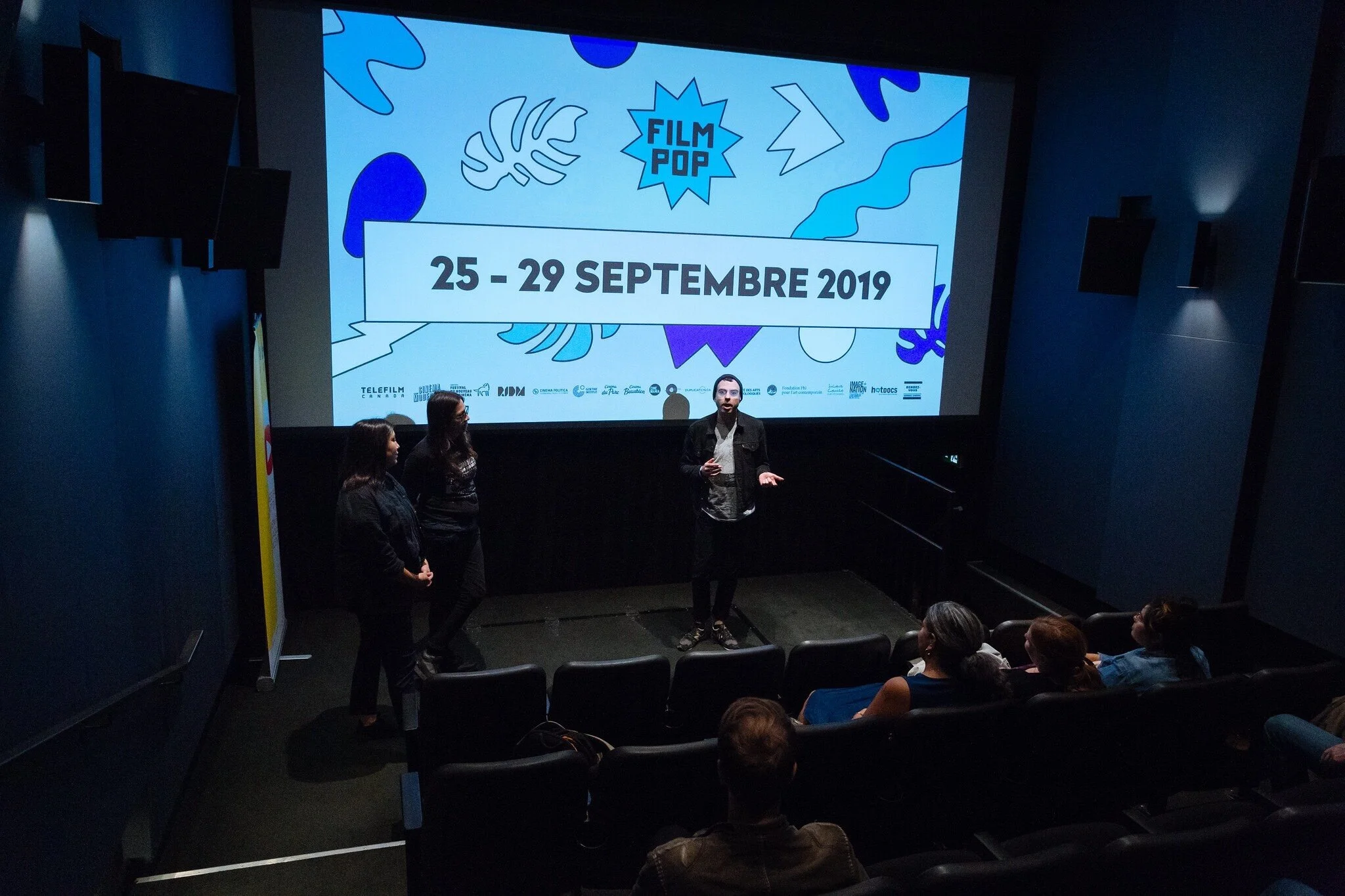 Film POP au Cinéma Moderne. Photo par Stacy Lee pour POP Montréal.