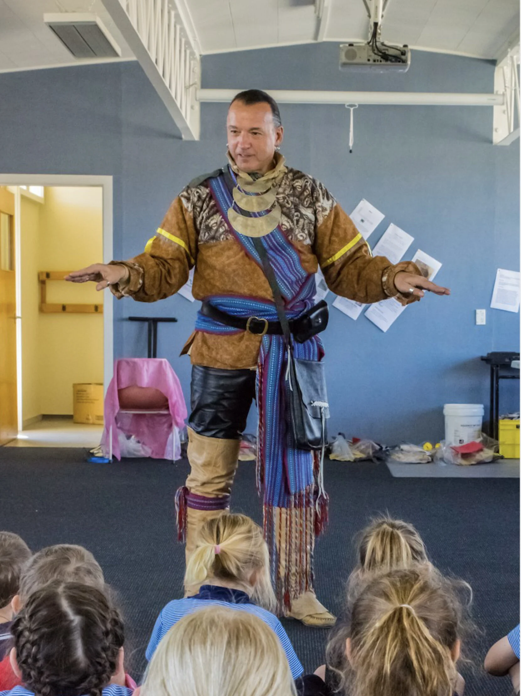 Daniel Richer offre des ateliers et des spectacles pour les enfants de la maternelle à la douzième année. Photo gracieuseté de MASC.