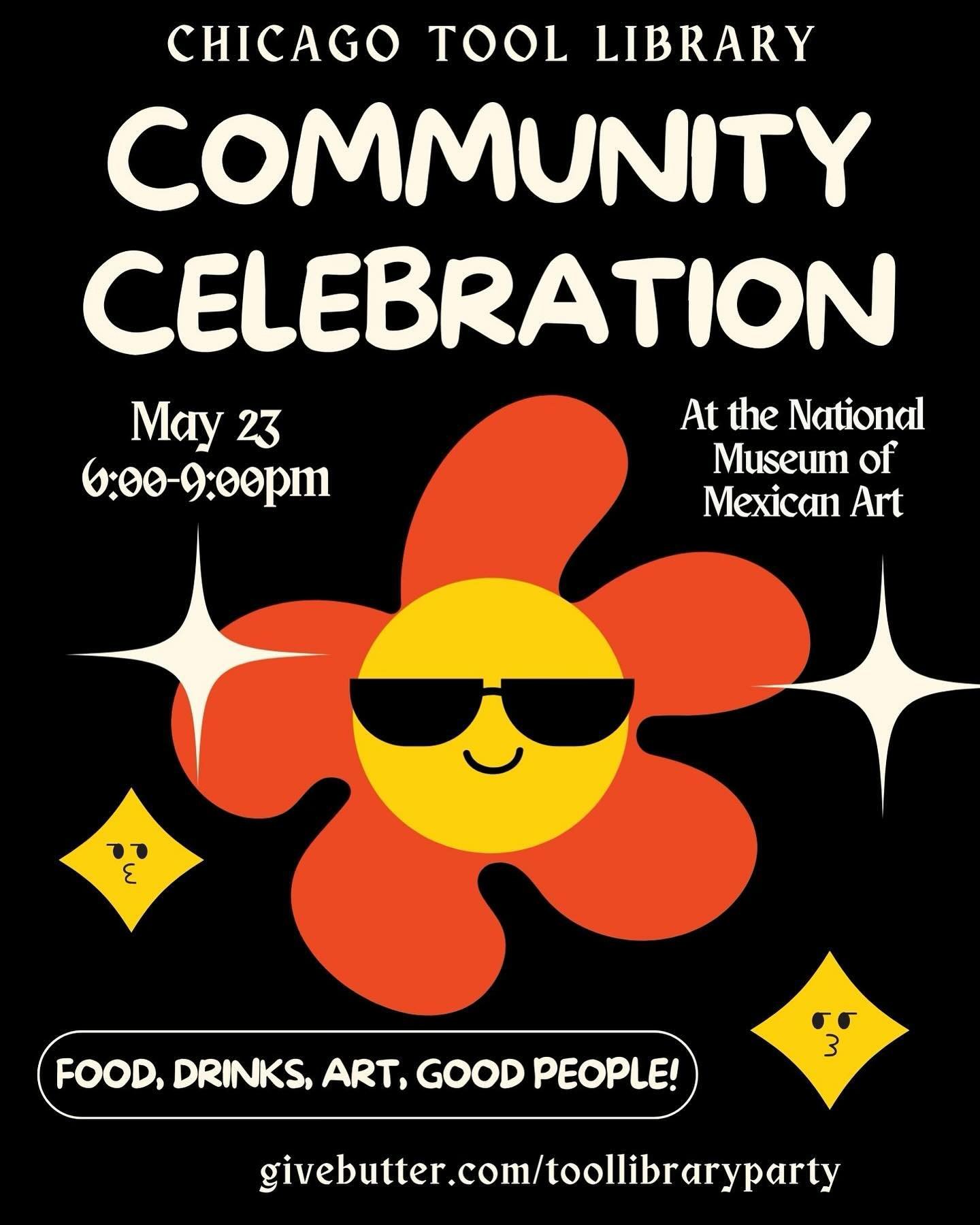 🚨This is not a drill: we are having a PARTYYY at the National Museum of Mexican Art on May 23rd!!🎉

Our community has done amazing things to help us grow, so it&rsquo;s time to celebrate our incredible members, donors, staff, and volunteers. There 