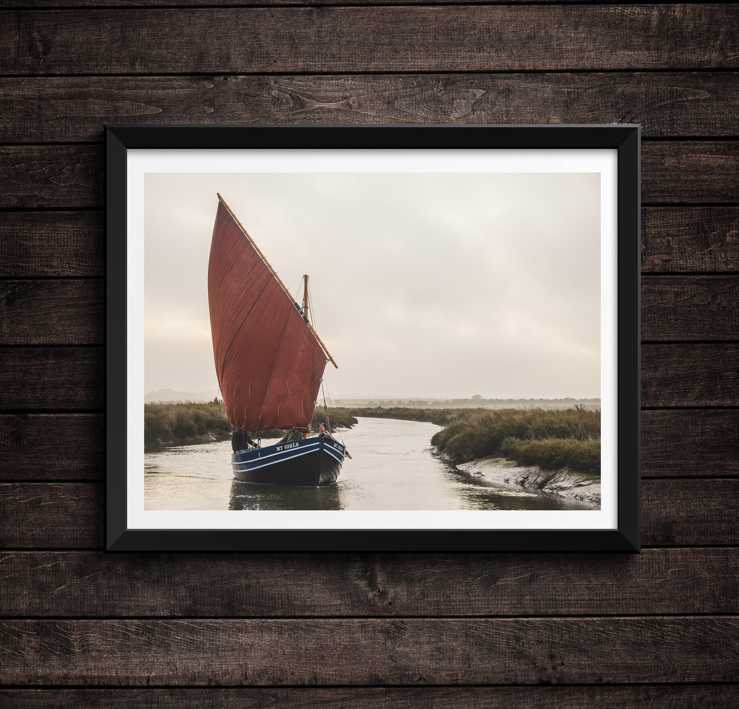 Coastal Sail Boat Dark Wood Background.jpg
