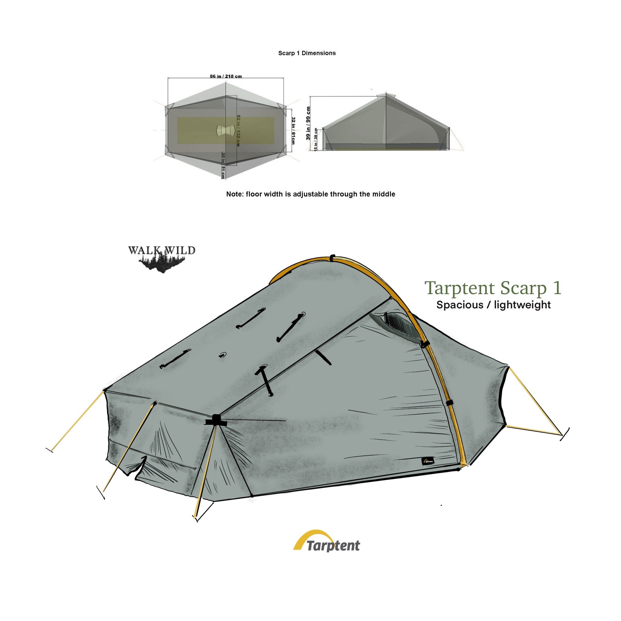 Tarptent Scarp 1 - £12