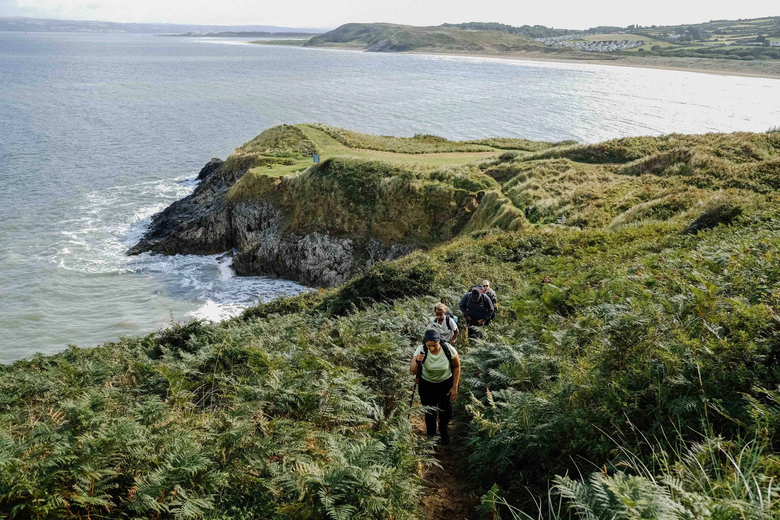 Walking in the Gower Peninsula Walks In Welsh Coast Path Trekking in Wales 1-15.jpg