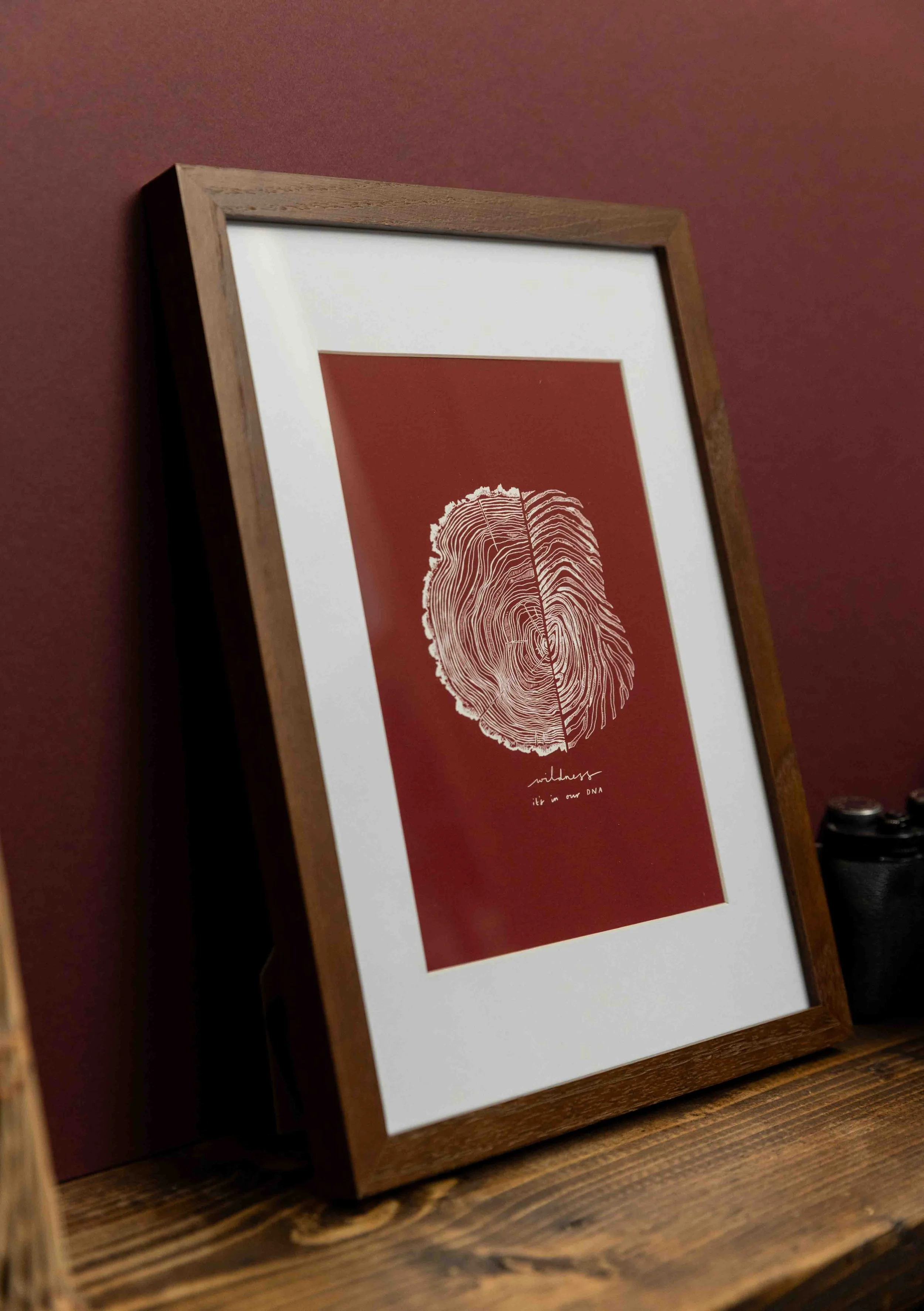 tree ring print tree print beautiful red tree ring wall art nature wall art wood grain print-6.jpg