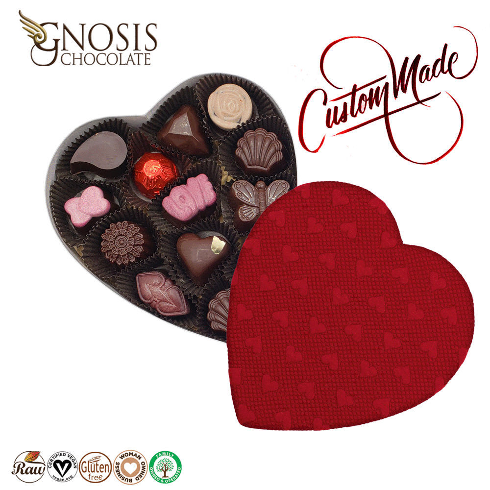 Custom Valentine's Day Truffle Boxes