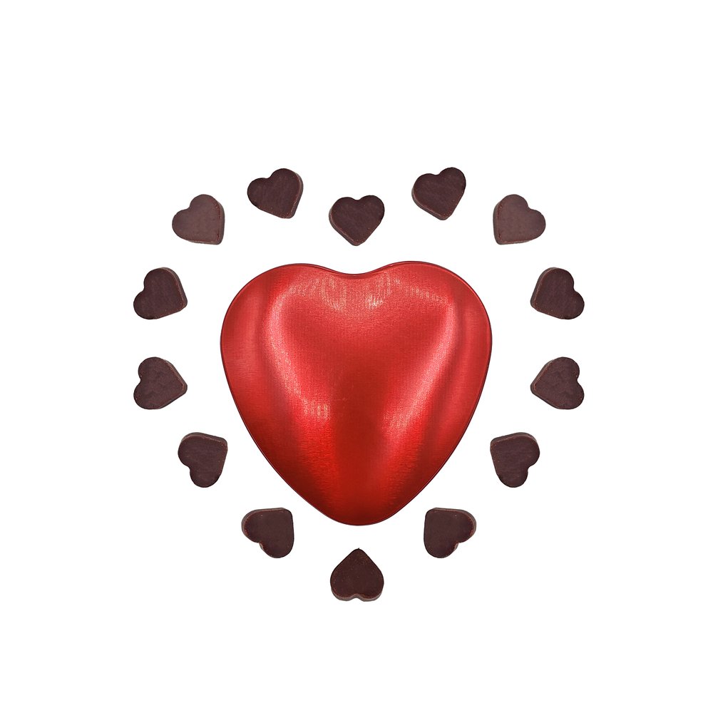 50 Mini Hearts ❤️ — Gnosis Chocolate