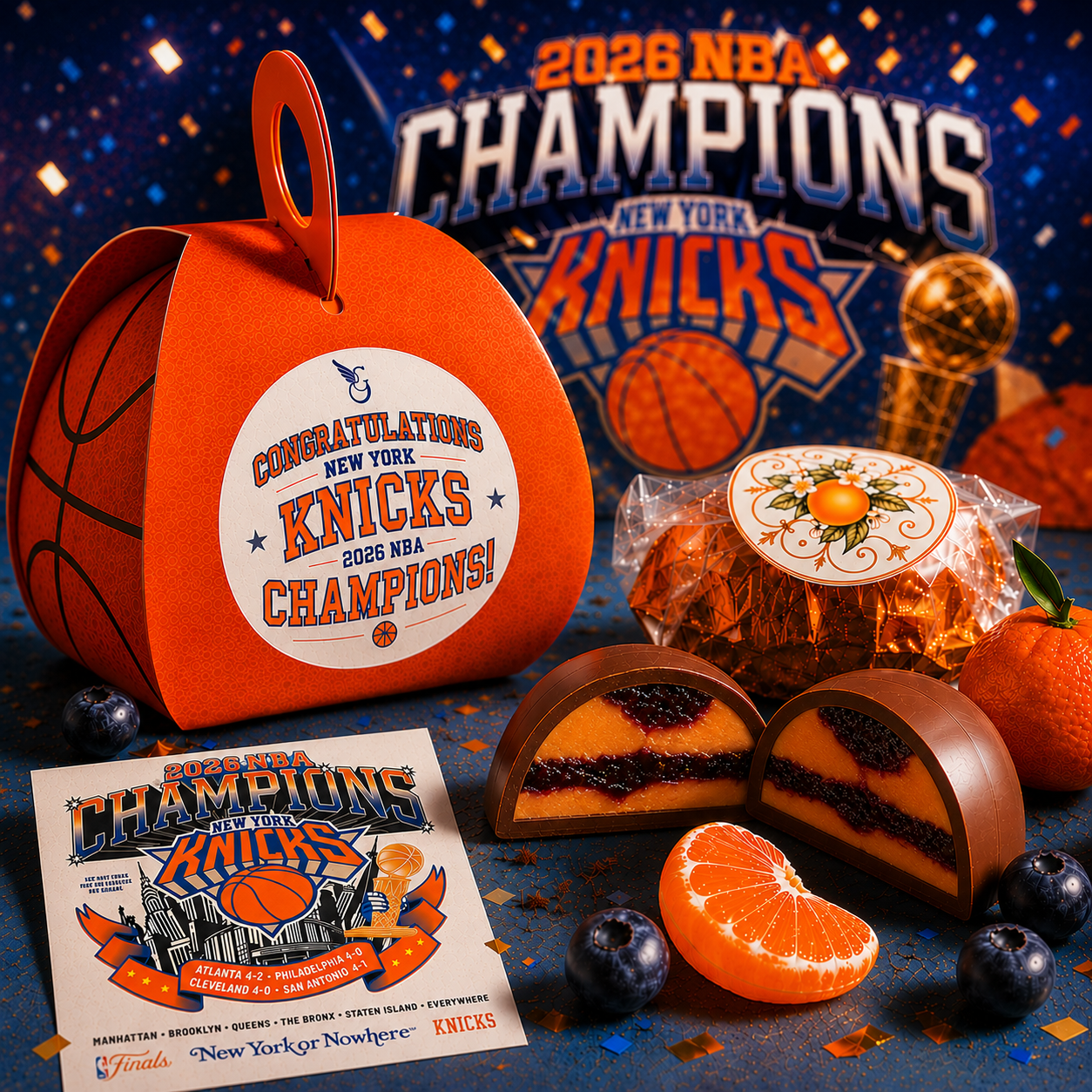 Knicks in 5! 🍊🫐🗽