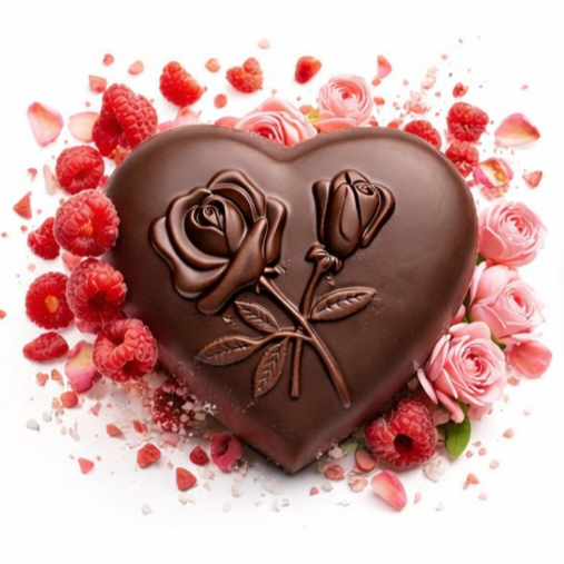 Big Heart of Rose Gold 🌹