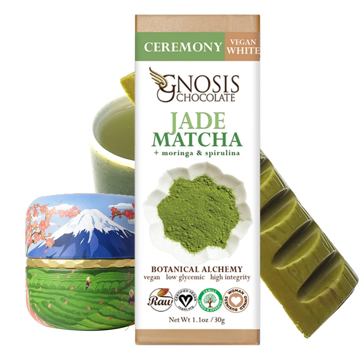 Jade Matcha White Bar 🍵