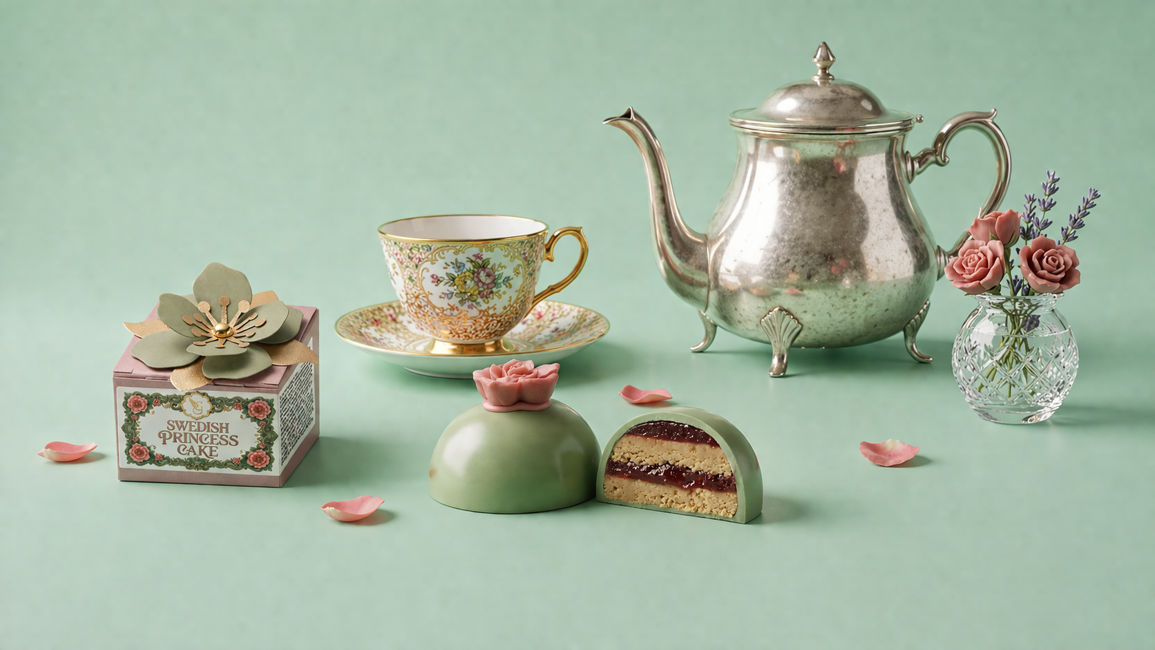 "Swedish Princess Cake"