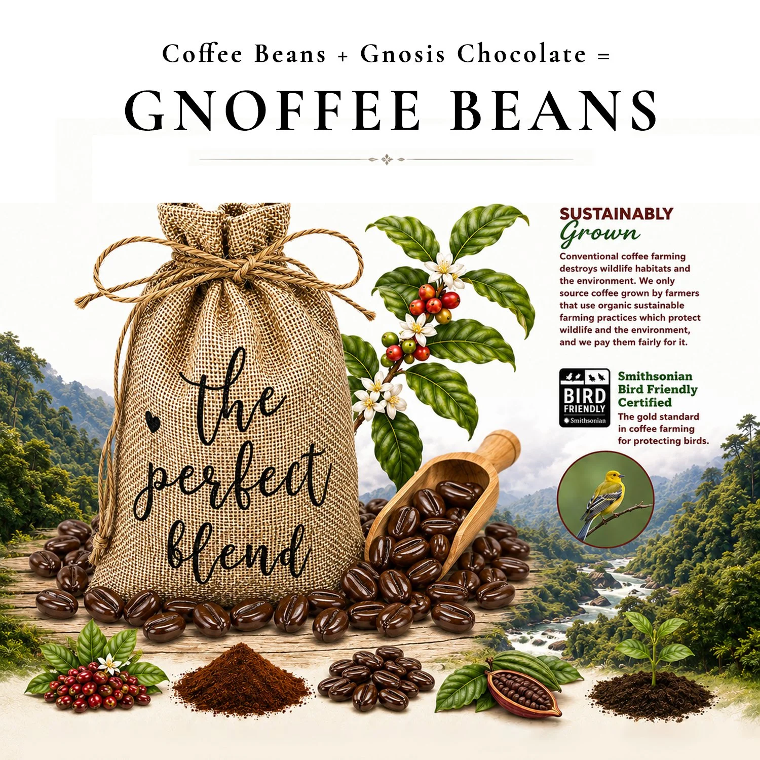 100 Gnoffee Beans ☕