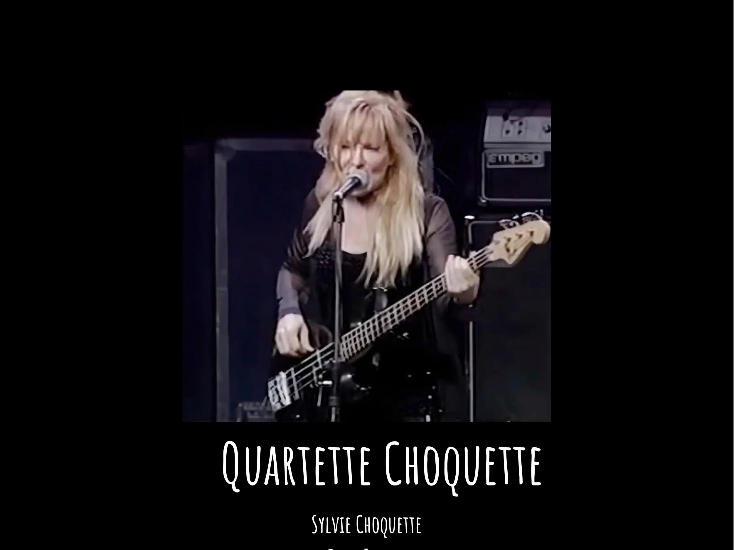 Manitou Musicians featuring Quartette Choquette