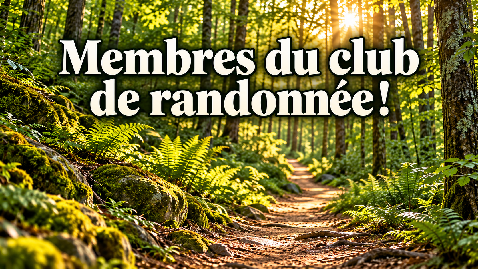 La journée de débroussaillage des sentiers
