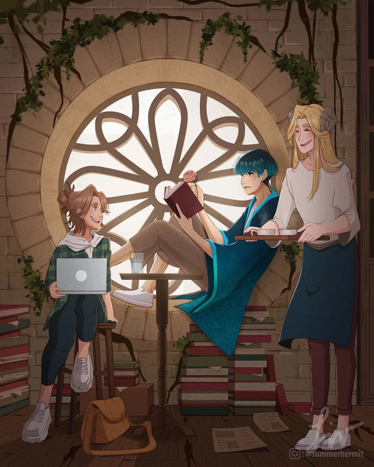  A young girl moves to a city where Reality and Fantasy collide 