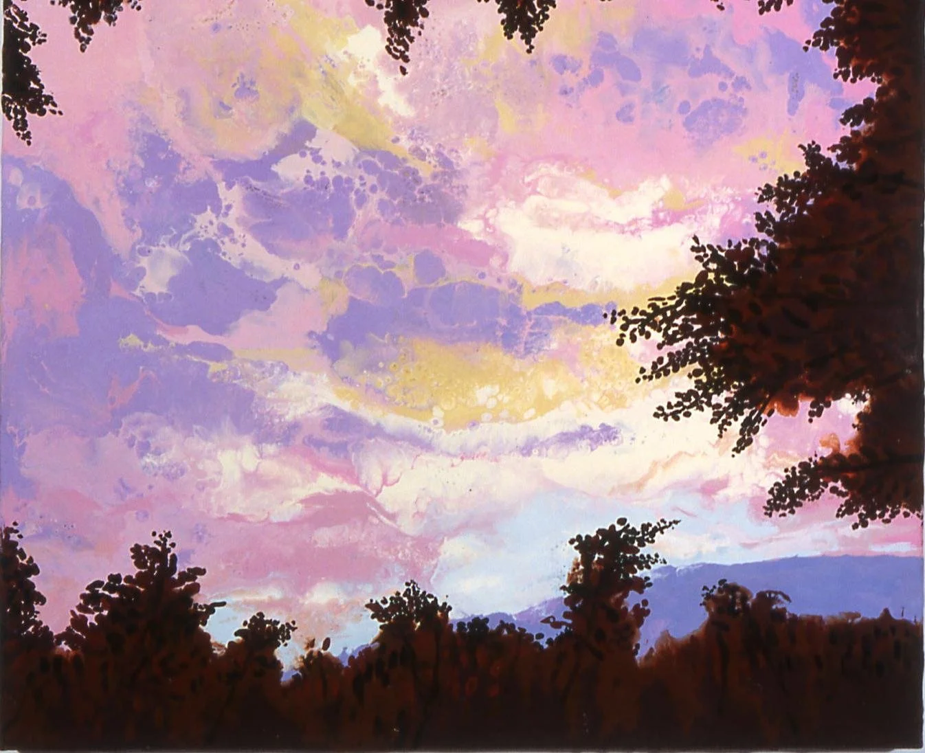 Sunset at Old Farm, West Grove, NY 16x14x1'' .jpg