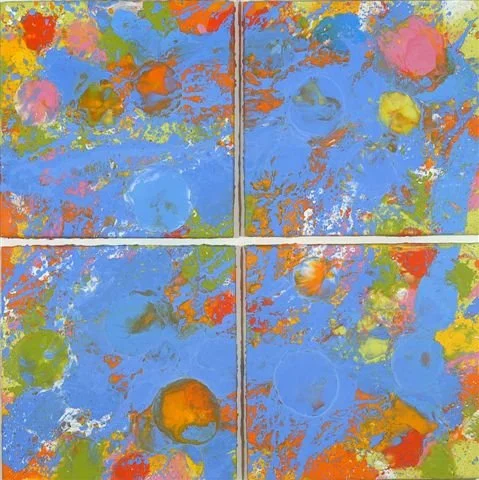 Cosmic Ocean View 4 Pannels ea. 12 x 12 x 1 in. Total w-space 24.75 x 24.75x 1 in. .jpg