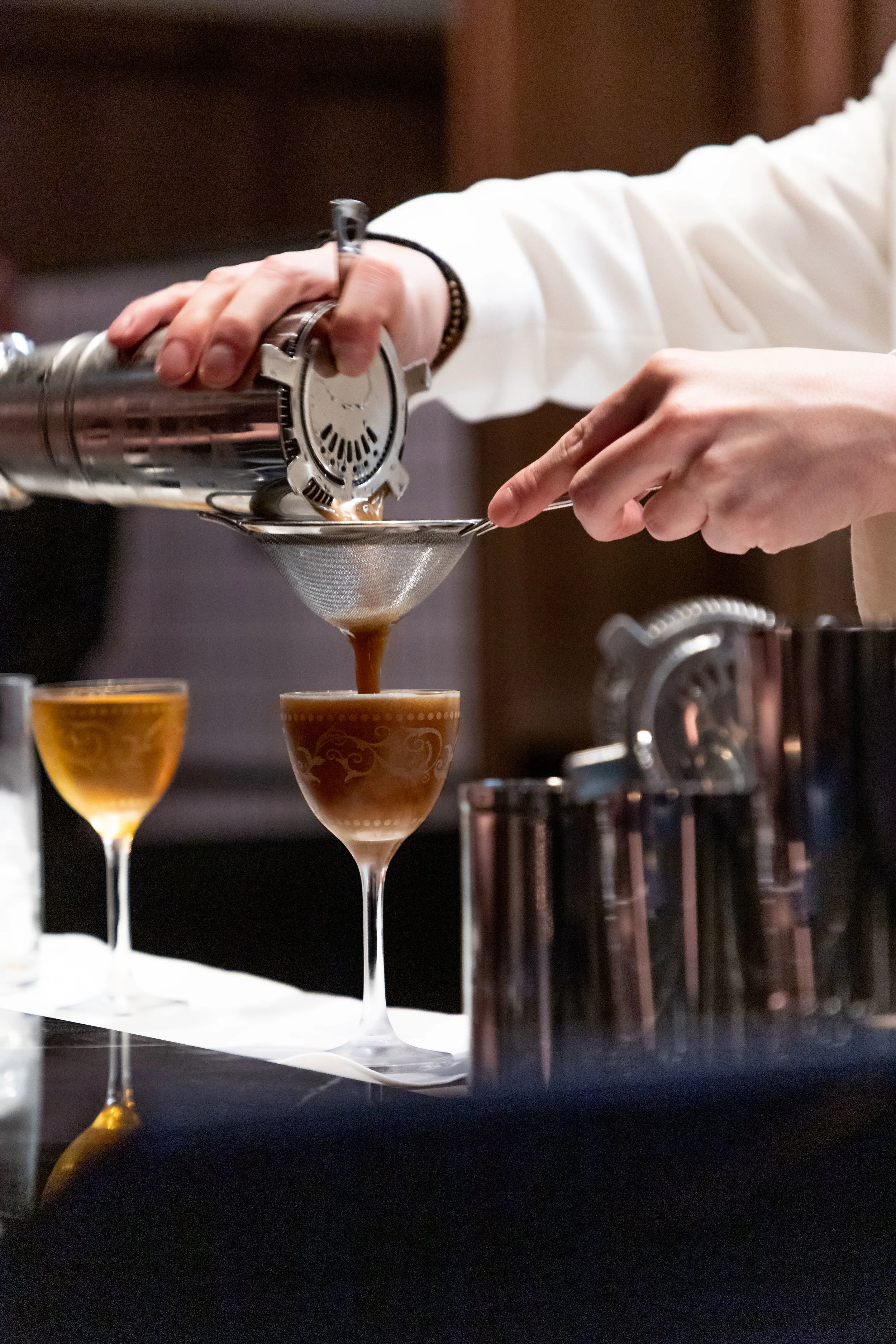 CLOCKWORK Pouring Cocktail.JPG