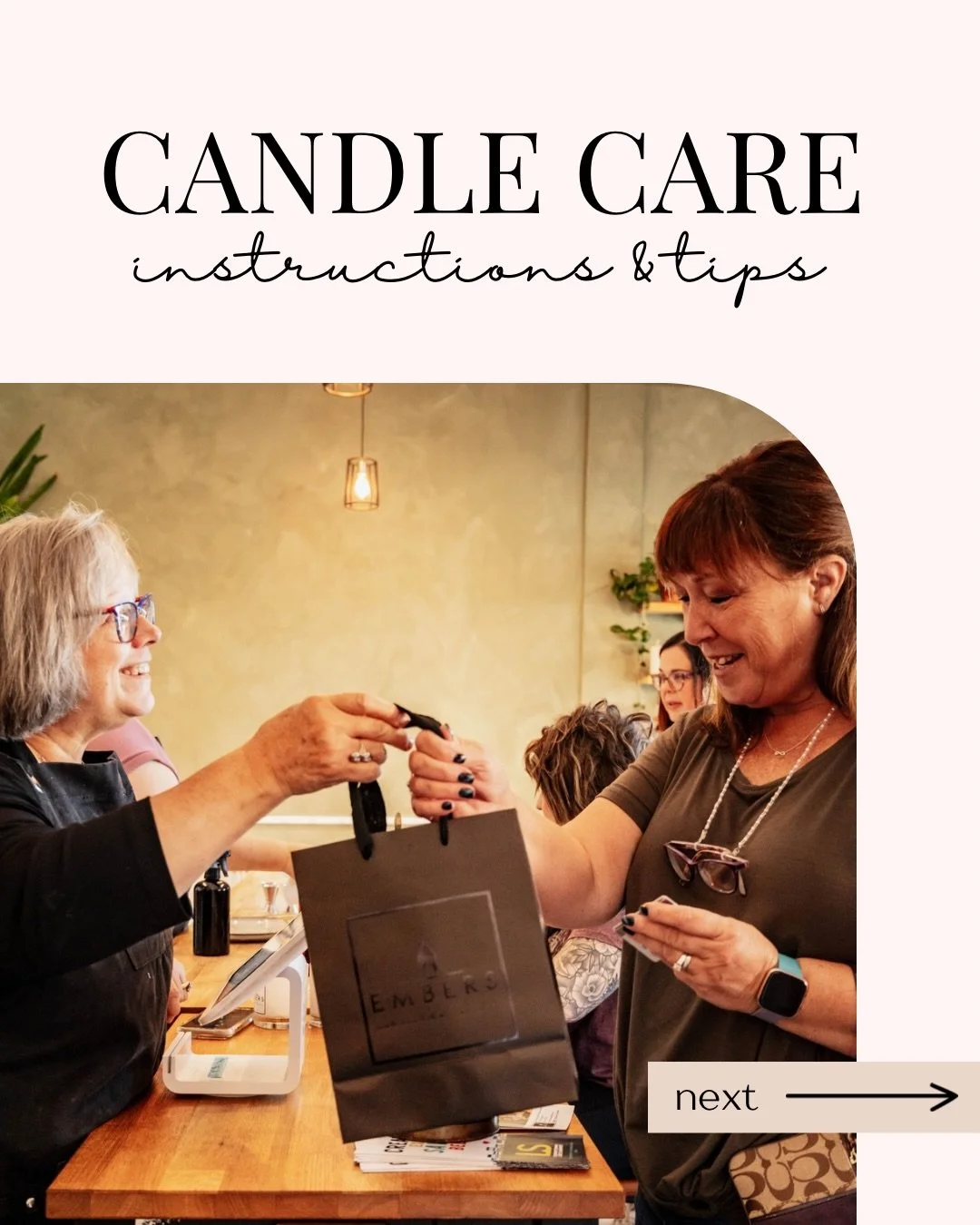 Did you receive one of our candles as a gift this holiday season? We&rsquo;re so excited for you to enjoy it! To ensure the best burn and longest life of your candle, we&rsquo;d love to share a few simple candle care tips and instructions. A little c